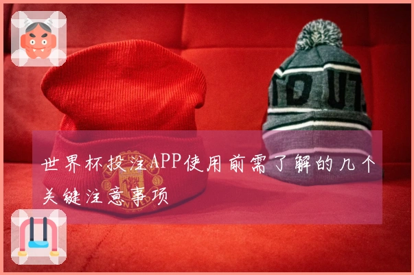 世界杯投注APP使用前需了解的几个关键注意事项