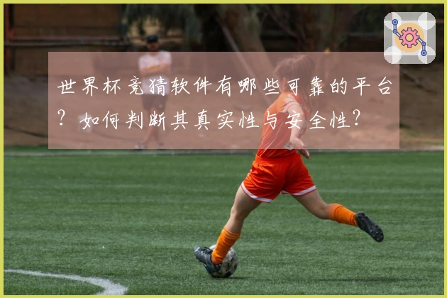 世界杯竞猜软件有哪些可靠的平台？如何判断其真实性与安全性？