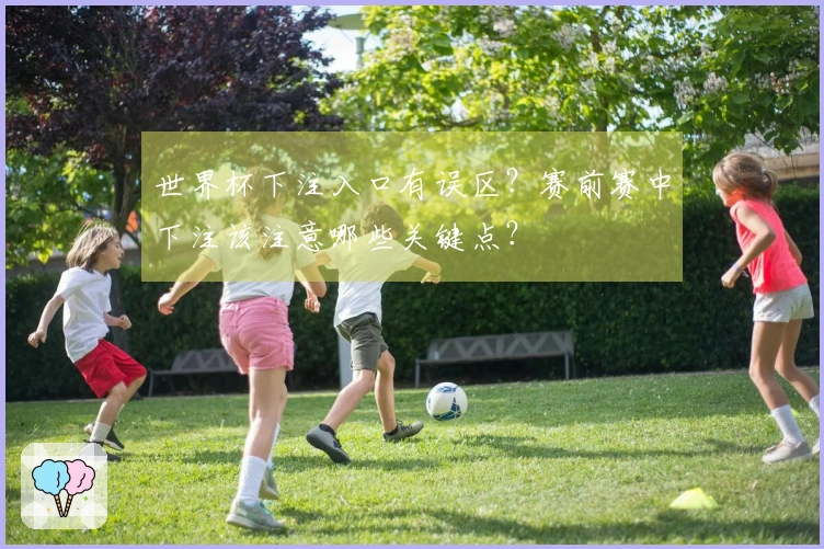 世界杯下注入口有误区？赛前赛中下注该注意哪些关键点？
