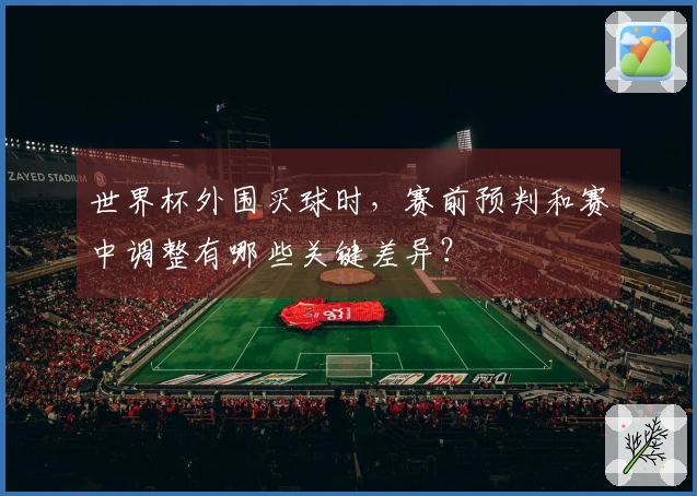 世界杯外围买球时，赛前预判和赛中调整有哪些关键差异？